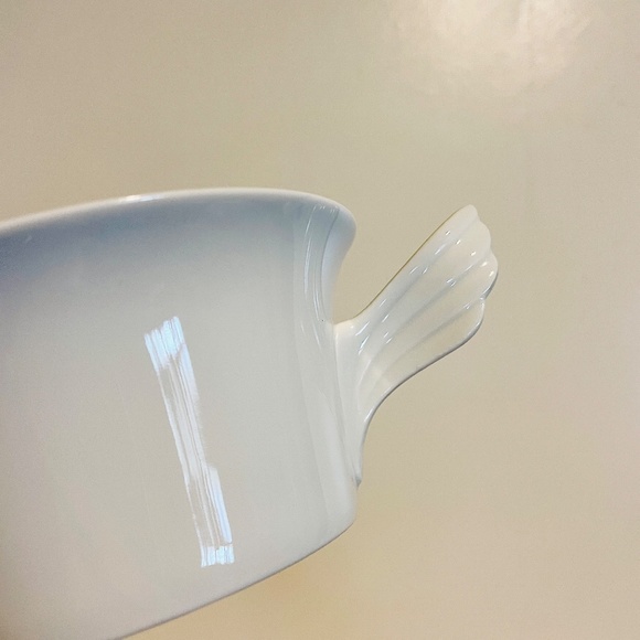 Rosenthal White Porcelain Espresso Cup Saucer Bowl Bundle Vintage Mid-Century - Picture 7 of 16